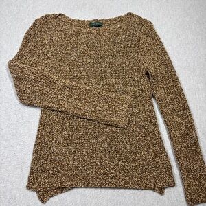 Ralph Lauren Tan Knit Sweater